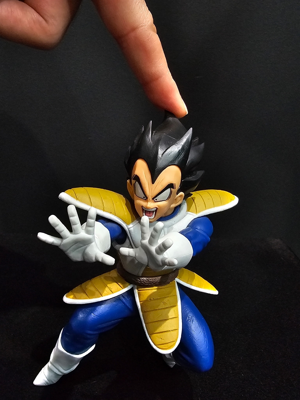 Dragon Ball Z Vegeta Action Figure - Blue and Yellow